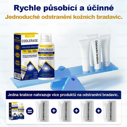 FFBSI® 💕 CoolErase Sprej pro regeneraci pokožky (Bradavice, Puchýře, Ekzém, Lupy, Kožní keratózy, Akné, Kožní výrůstky, Jizvy, Mateřská znaménka)