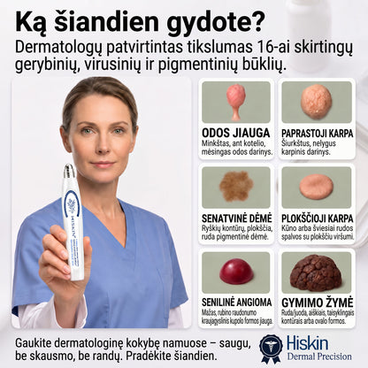✅✨ OFICIALI HISKIN® PARDUOTUVĖ | 7 DIENŲ KARPŲ IR ODOS DĖMIŲ ŠALINIMO PRIEMONĖ – PAPRASTA NAUDOTI 🚀
