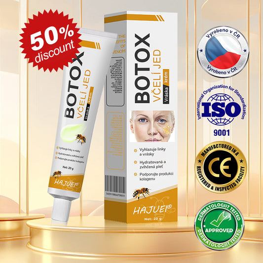 Poslední den akce: 50 % sleva - ✨ HAJUEI® Botox Včelí jed Krém na odstranění vrásek