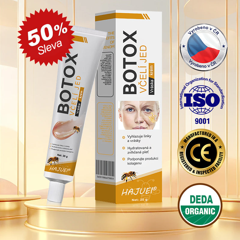 Poslední den akce: 50 % sleva - 🍯 HAJUEI® Botox Včelí jed Krém na odstranění vrásek