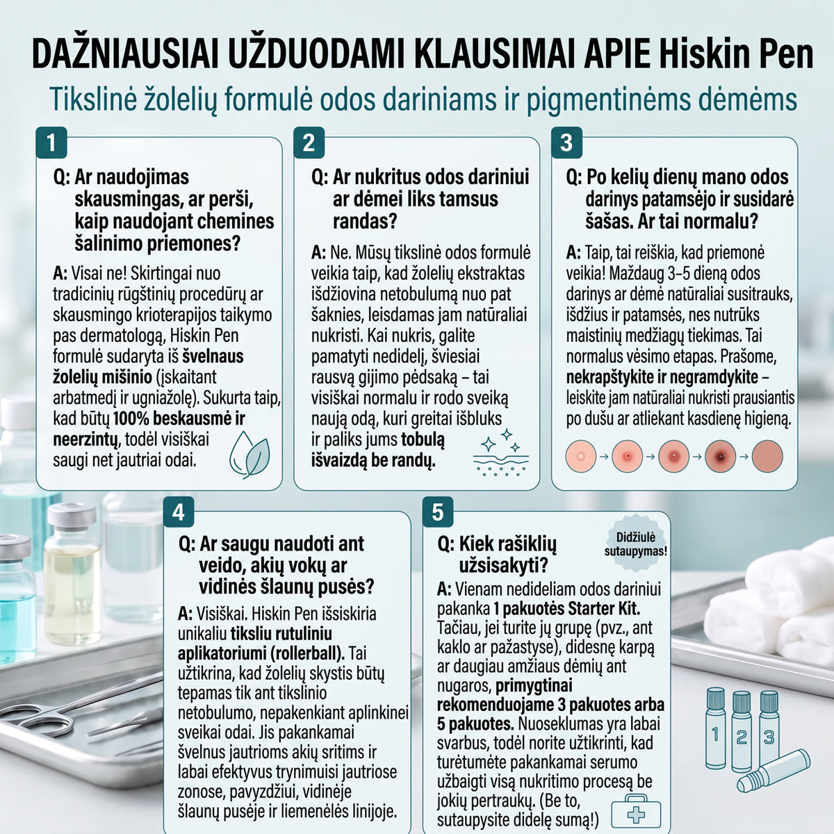 ✅✨ OFICIALI HISKIN® PARDUOTUVĖ | 7 DIENŲ KARPŲ IR ODOS DĖMIŲ ŠALINIMO PRIEMONĖ – PAPRASTA NAUDOTI 🚀
