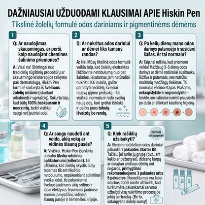 ✅✨ OFICIALI HISKIN® PARDUOTUVĖ | 7 DIENŲ KARPŲ IR ODOS DĖMIŲ ŠALINIMO PRIEMONĖ – PAPRASTA NAUDOTI 🚀