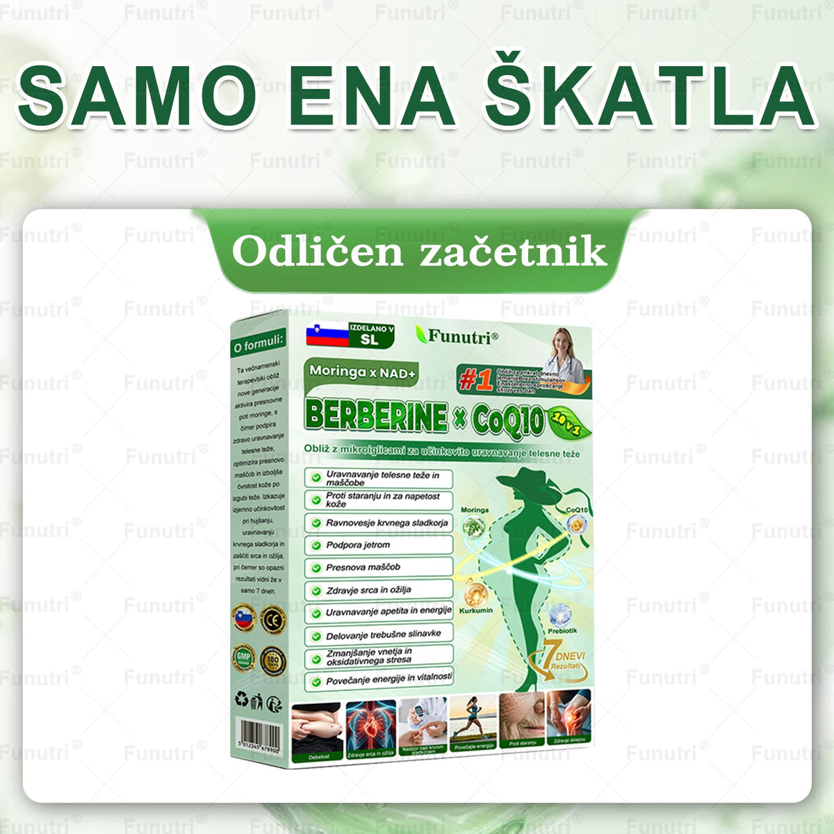 Rekomenduoja Lietuvos specialistai 💖 Funutri® 10-in-1 nano mikroadatinis pleistras medžiagų apykaitai ir kūno svorio reguliavimui palaikyti
